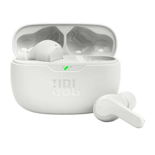 JBL Wave Beam - White - True wireless earbuds - Hero